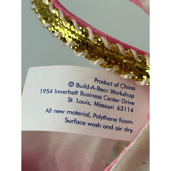 Build-a-Bear Aurora Sleeping Beauty Disney Princess Dress Pink Girly Read - Picture 8 of 13